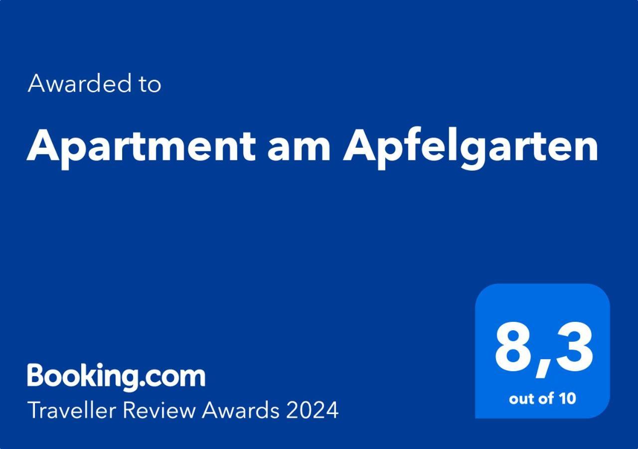 Apartment Am Apfelgarten 施瓦姆施泰特 外观 照片